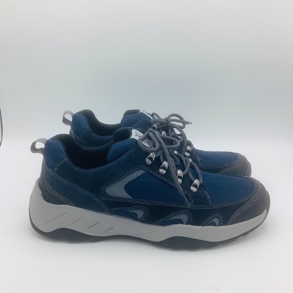 Rockport Men's XCS Spruce Peak Blucher Walking Navy Shoe 9W - Picture 1 of 14